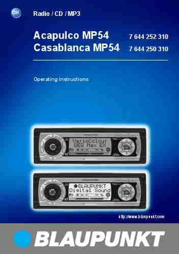 Blaupunkt Car Stereo System 7 644 250 310-page_pdf